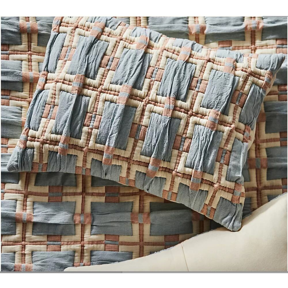 Anthropologie  Sonya Matelassé Shams, Set of 2 King